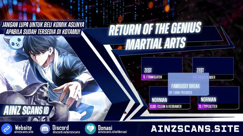 Return Of The Martial Arts Genius chapter 2