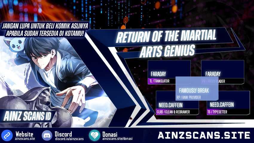 Return Of The Martial Arts Genius Chapter 13 Bahasa Indonesia