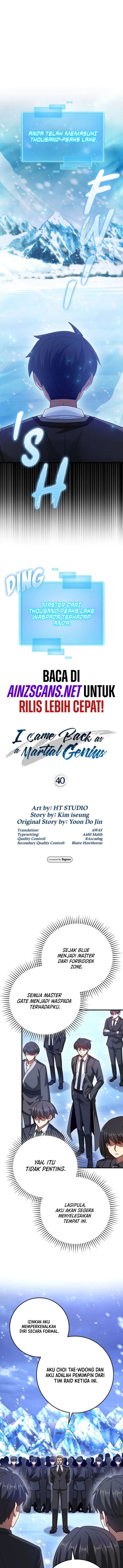 Return Of The Martial Arts Genius chapter 40