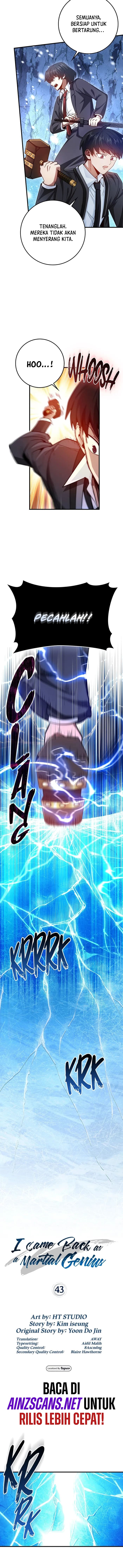 Return Of The Martial Arts Genius chapter 43