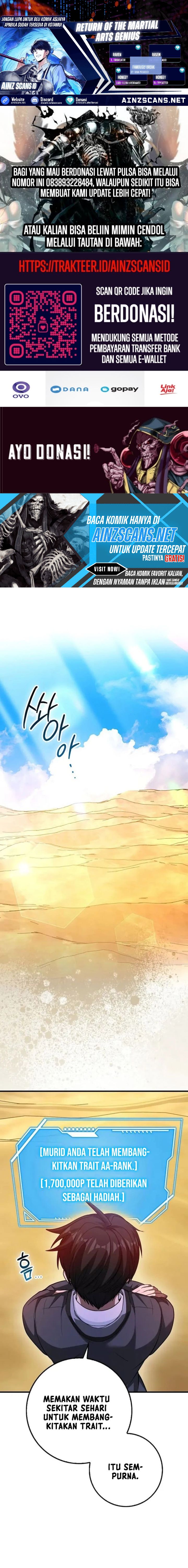 Return Of The Martial Arts Genius chapter 71
