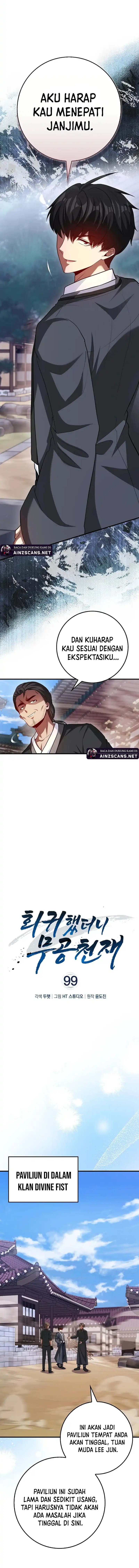 Return Of The Martial Arts Genius chapter 99