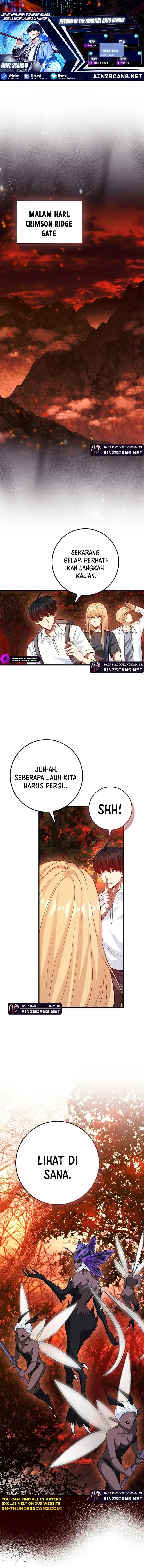 Return Of The Martial Arts Genius Chapter 105 Bahasa Indonesia