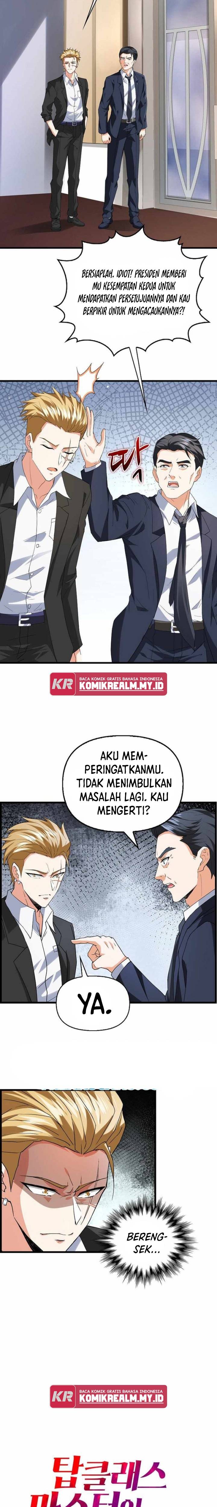 Return Of Top Class Master Chapter 13 Bahasa Indonesia