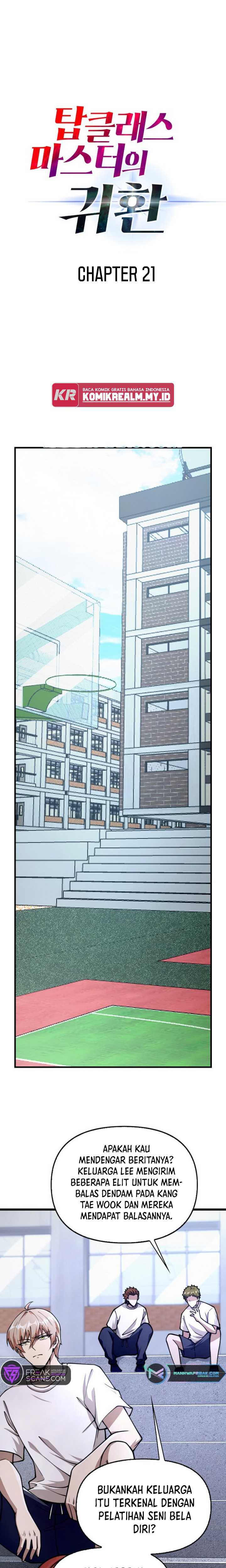 Return Of Top Class Master chapter 21