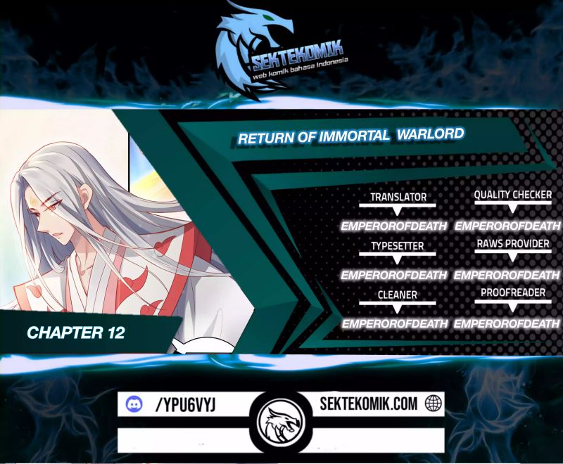 Return of Immortal Warlord chapter 12