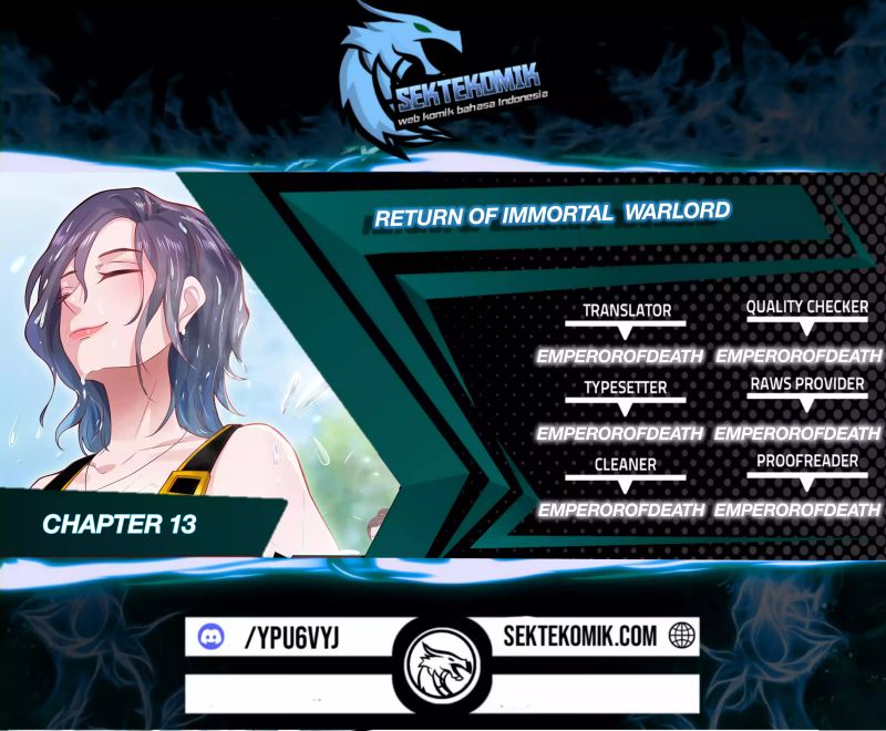 Return of Immortal Warlord chapter 13