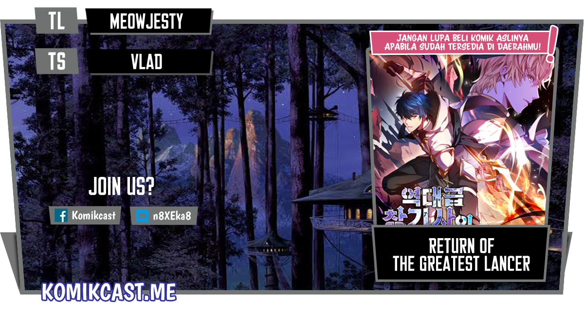 Return of The Greatest Lancer Chapter 61 Bahasa Indonesia