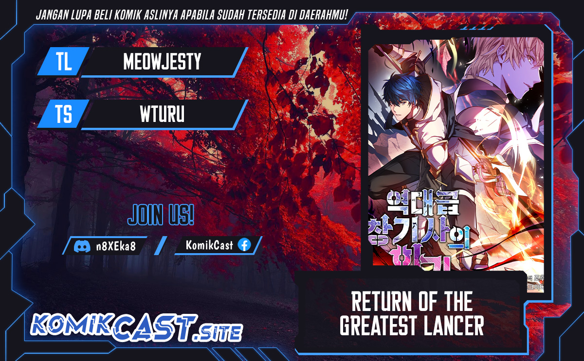 Return of The Greatest Lancer Chapter 90 Bahasa Indonesia