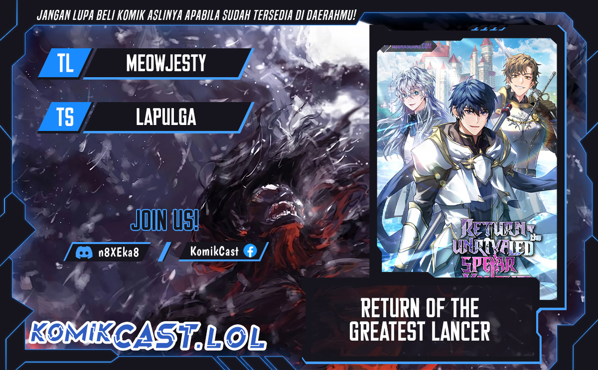 Return of The Greatest Lancer Chapter 124 Bahasa Indonesia