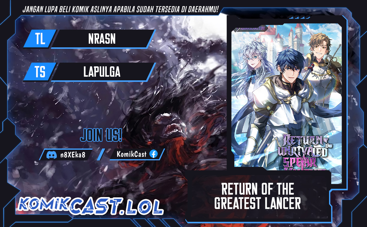 Dilarang COPAS - situs resmi www.mangacanblog.com - Komik return of the greatest lancer 144 - chapter 144 145 Indonesia return of the greatest lancer 144 - chapter 144 Terbaru 0|Baca Manga Komik Indonesia|Mangacan