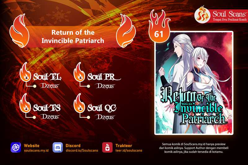 Return of the Invincible Patriarch chapter 61