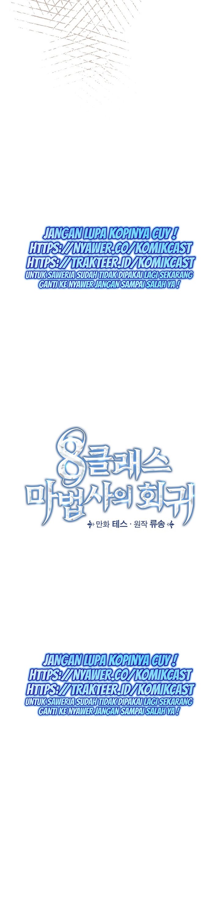 Return of the 8th class Magician Chapter 43 Bahasa Indonesia