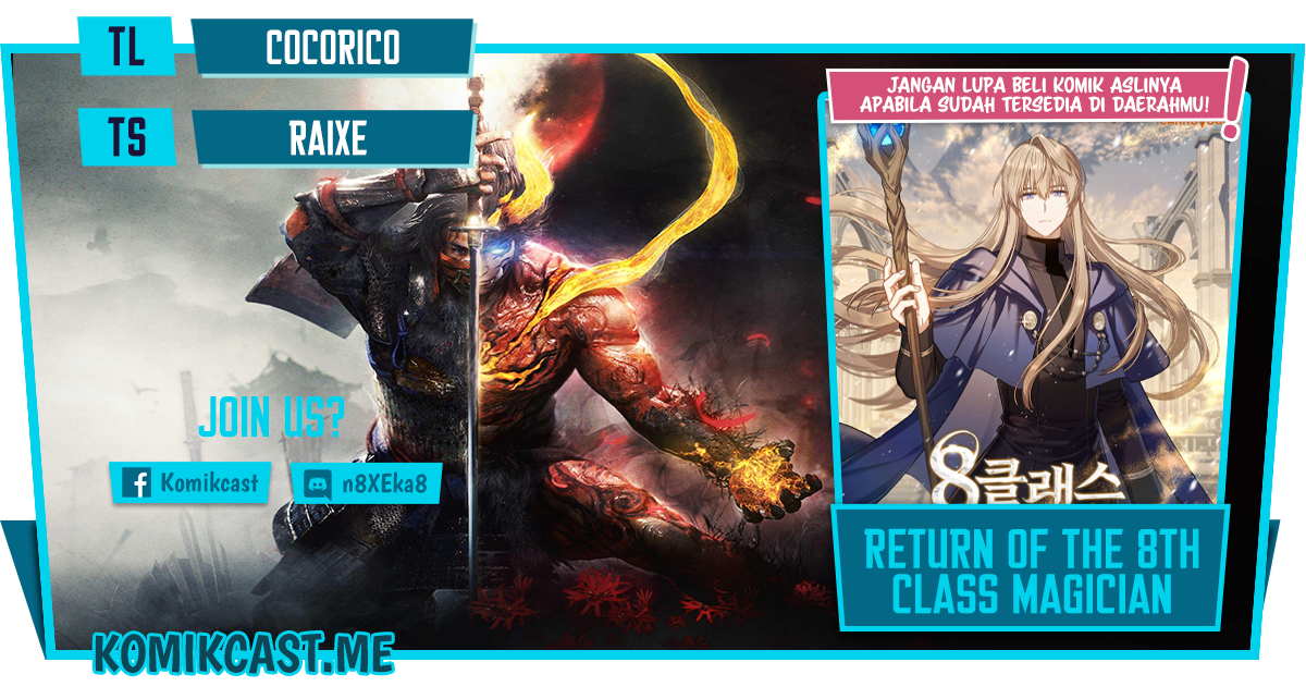 Return of the 8th Class Magician Chapter 59 Bahasa Indonesia