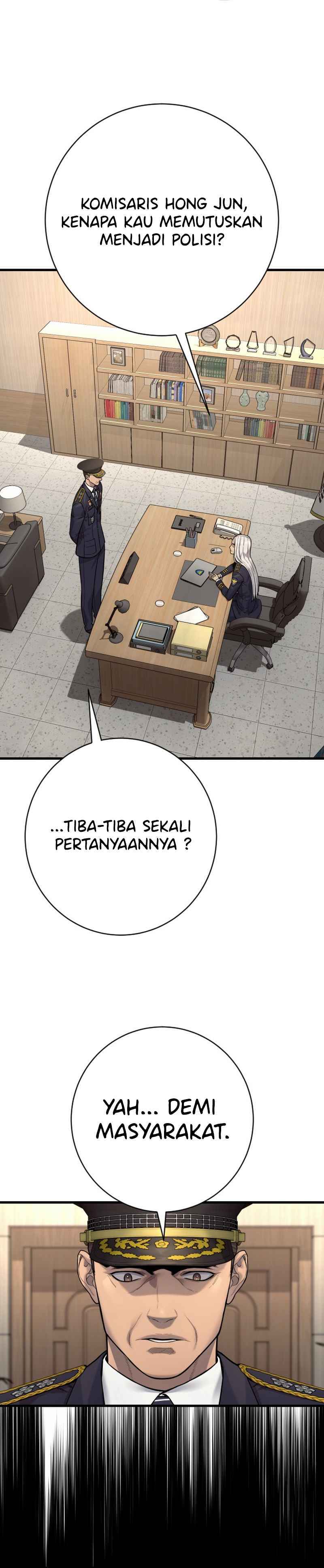 Return of the Bloodthirsty Police Chapter 117 Bahasa Indonesia