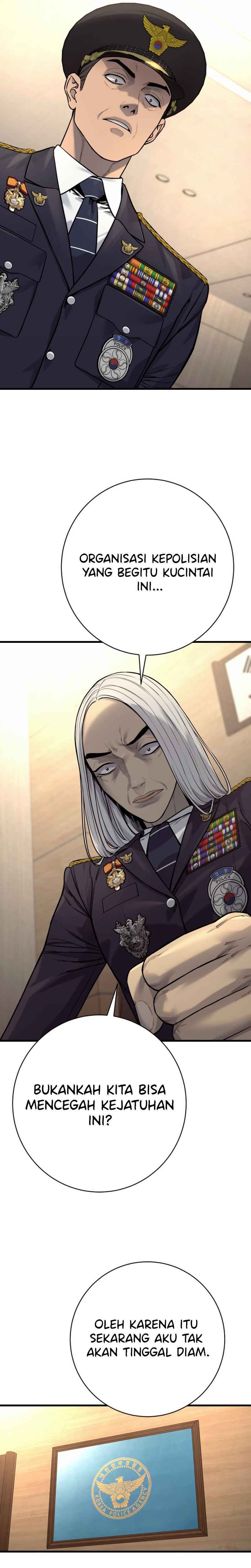 Return of the Bloodthirsty Police Chapter 117 Bahasa Indonesia