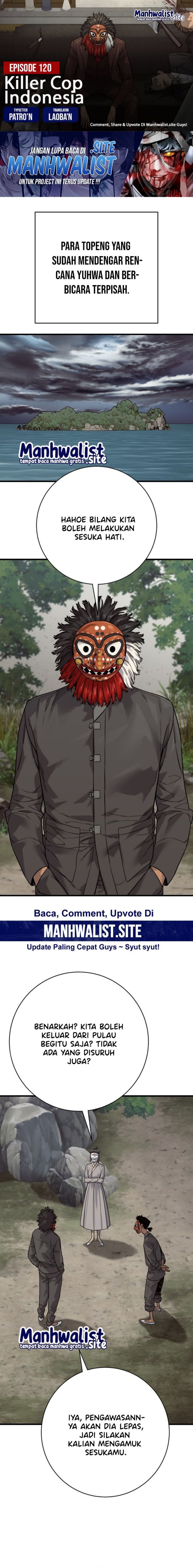 Return of the Bloodthirsty Police Chapter 120 S2 End Bahasa Indonesia