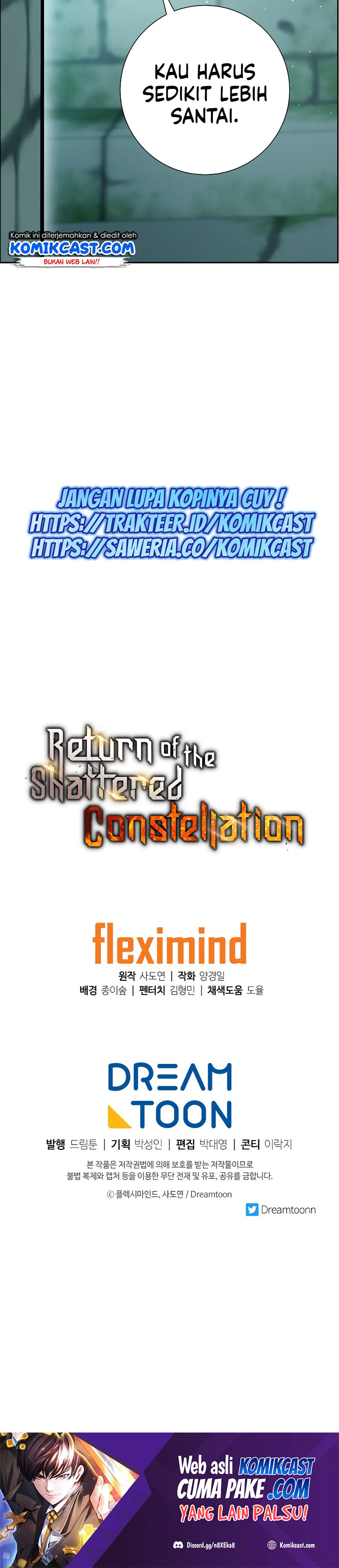 Return of the Broken Constellation chapter 19