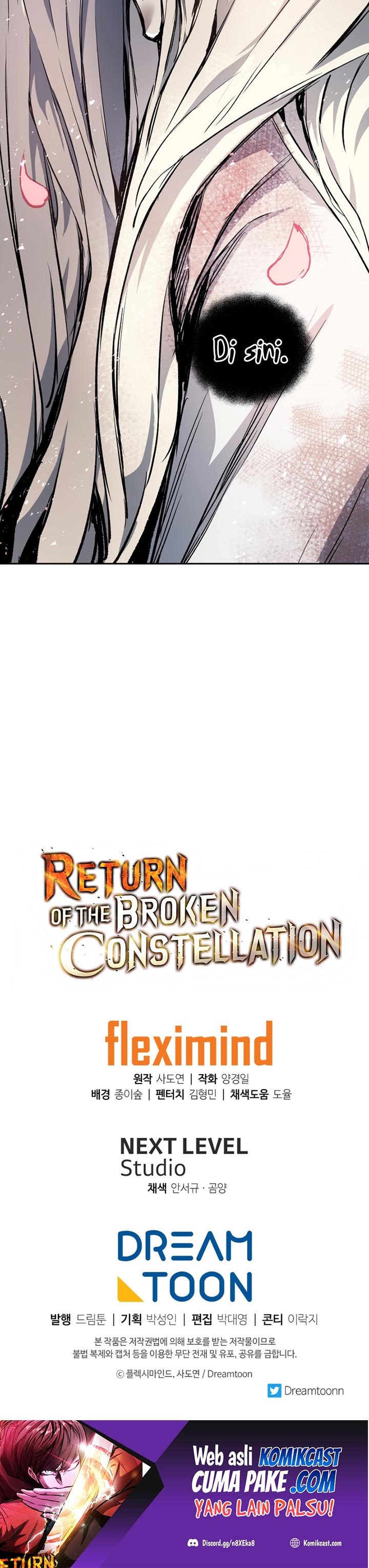 Return of the Broken Constellation Chapter 29 Bahasa Indonesia
