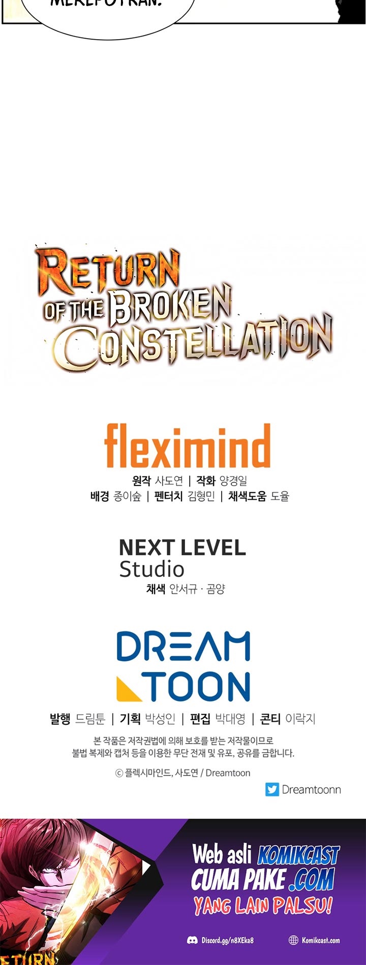 Return of the Broken Constellation chapter 31
