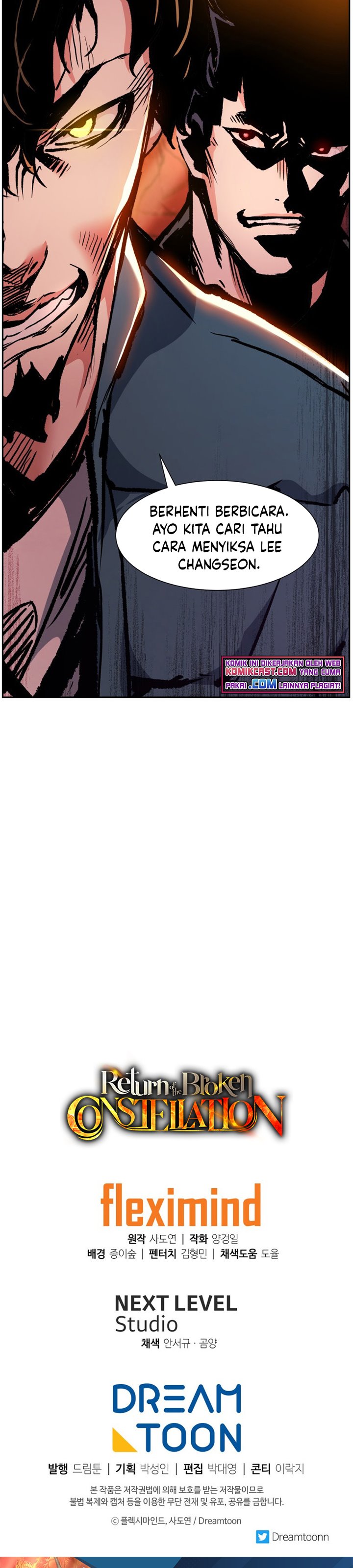 Return of the Broken Constellation Chapter 34 Bahasa Indonesia