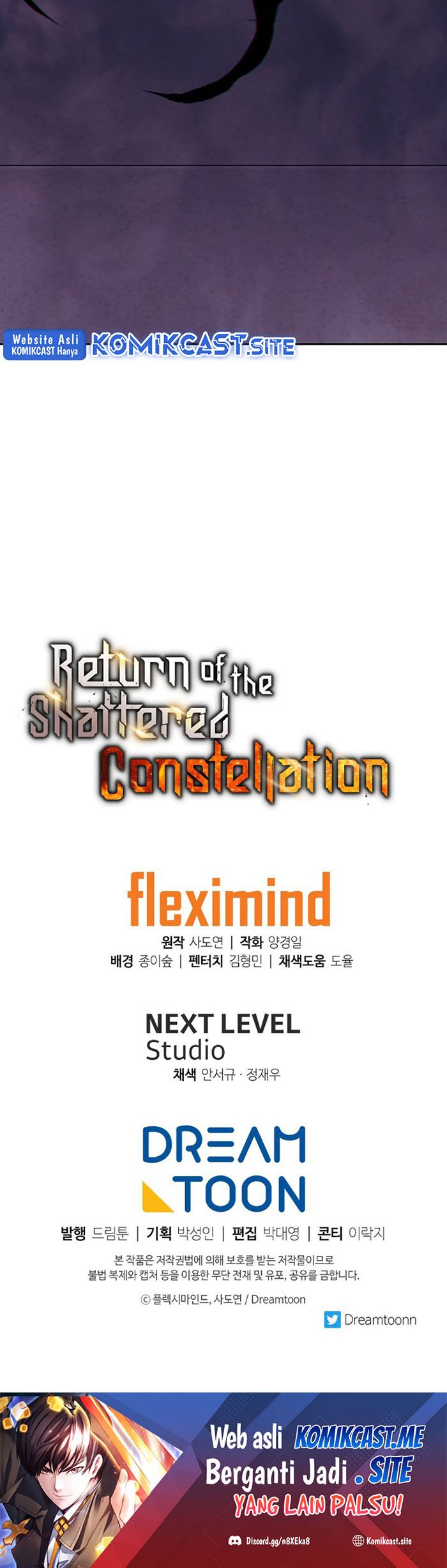 Return of the Broken Constellation chapter 58
