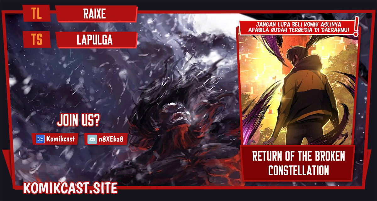 Return of the Broken Constellation chapter 65