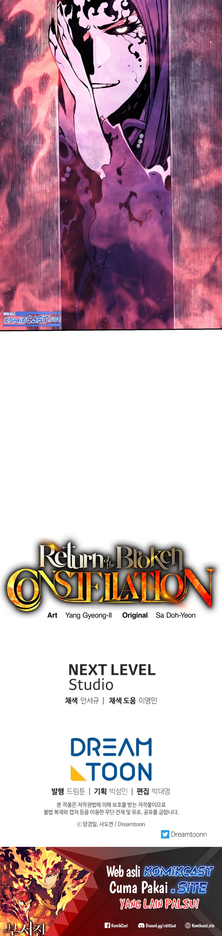 Return of the Broken Constellation Chapter 69 Bahasa Indonesia