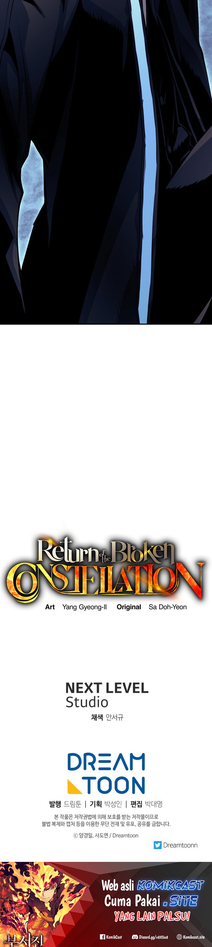 Return of the Broken Constellation chapter 72