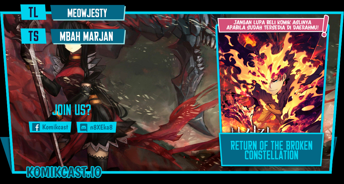 Return of the Broken Constellation Chapter 77 Bahasa Indonesia
