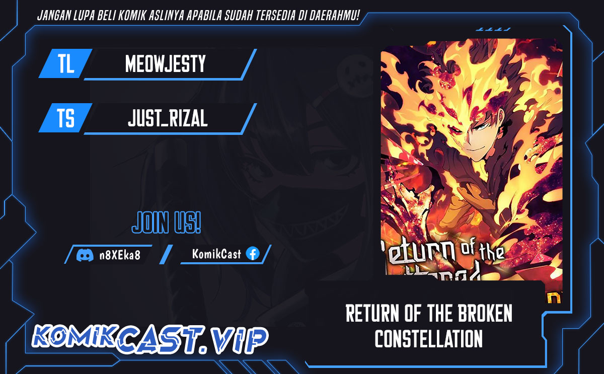 Return of the Broken Constellation Chapter 82 Bahasa Indonesia