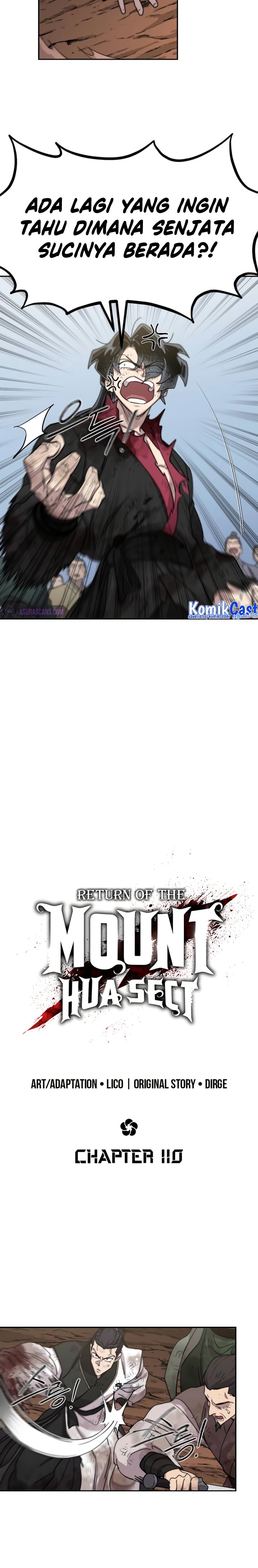 Return of the Flowery Mountain Sect chapter 110