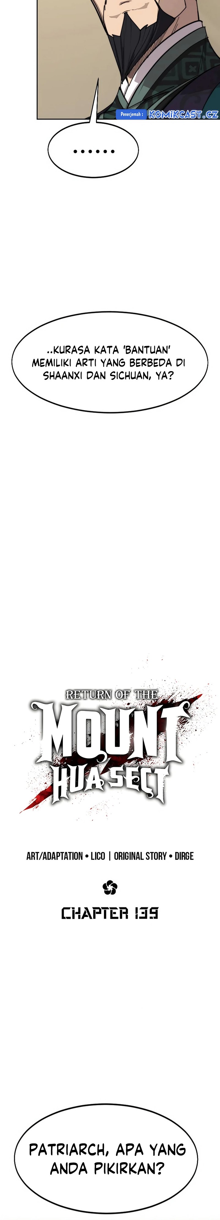 Return of the Flowery Mountain Sect chapter 139