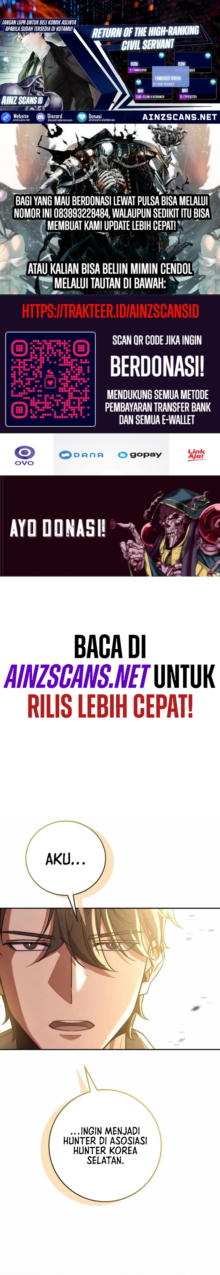 Return of the High-Ranking Civil Servant chapter 7
