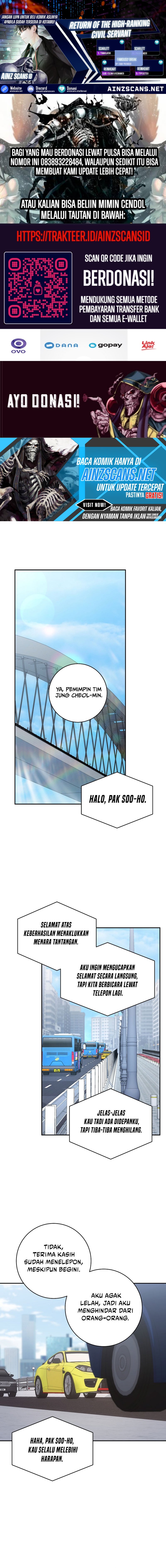 Return of the High-Ranking Civil Servant Chapter 22 Bahasa Indonesia