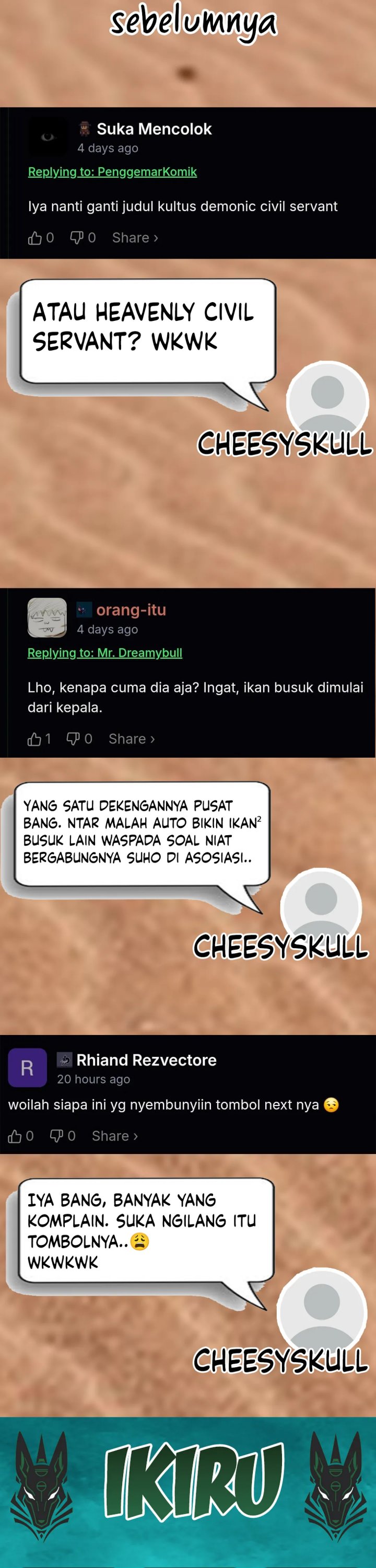 Return of the High-Ranking Civil Servant chapter 67