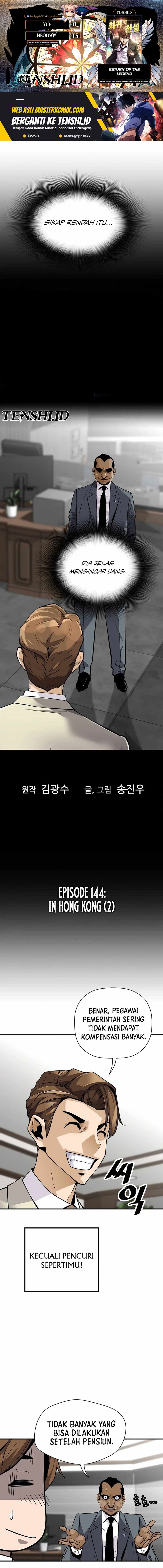Return of the Legend Chapter 144 Bahasa Indonesia