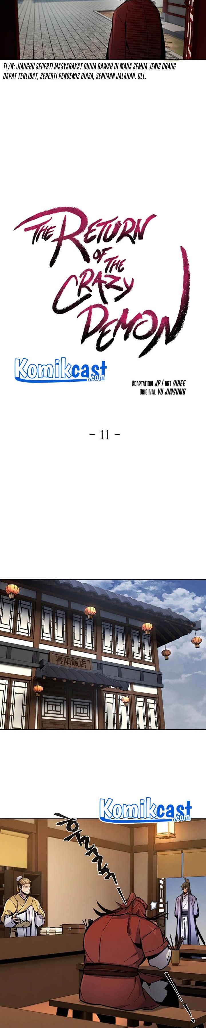 Return of the Mad Demon chapter 11