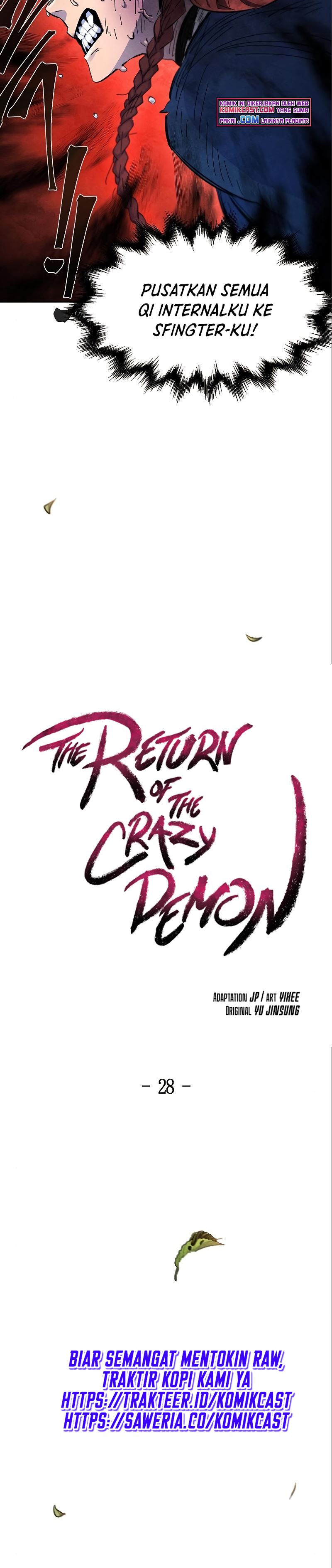 Return of the Mad Demon Chapter 28 Bahasa Indonesia
