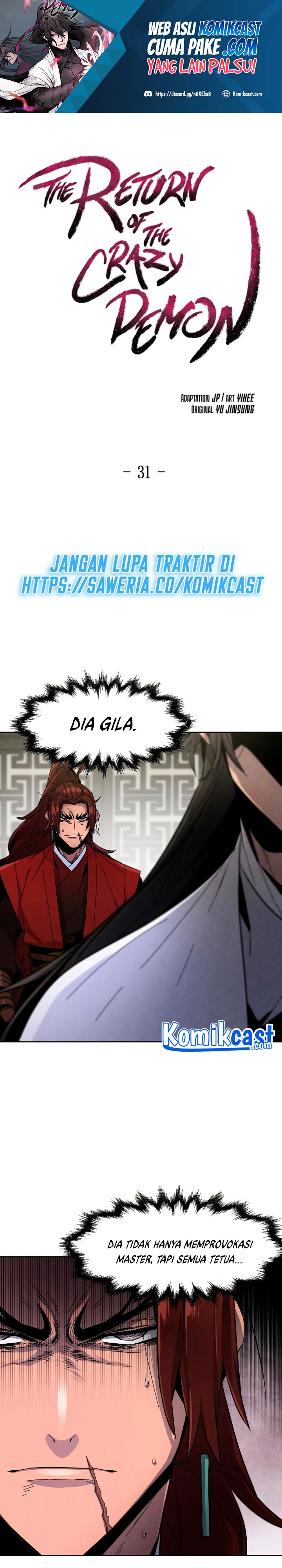 Return of the Mad Demon chapter 31