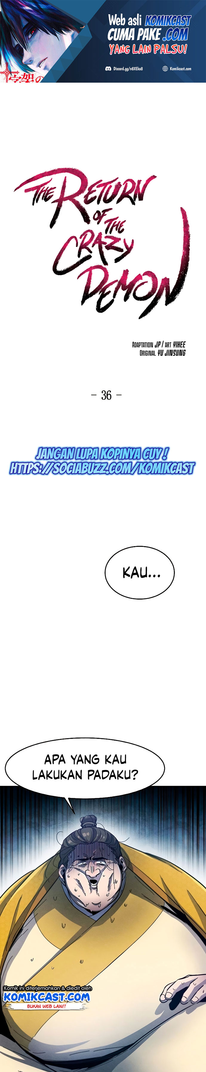 Return of the Mad Demon chapter 36