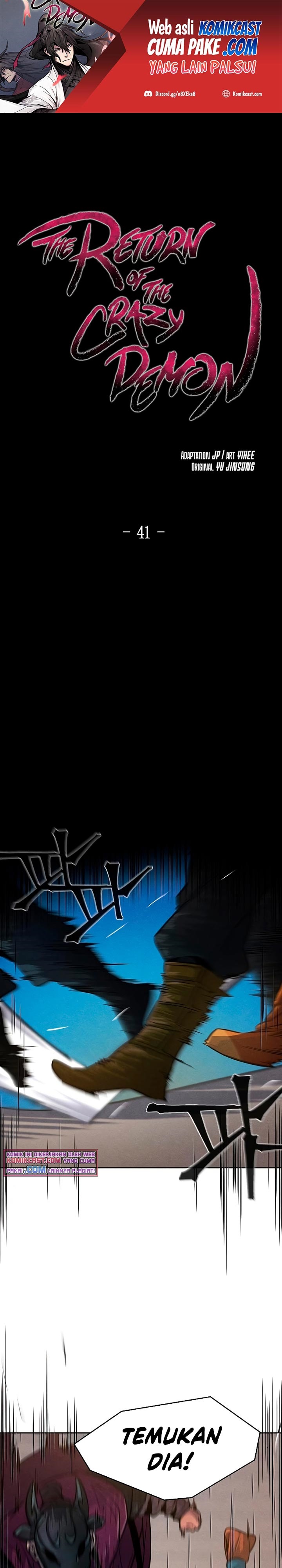 Return of the Mad Demon Chapter 41 Bahasa Indonesia