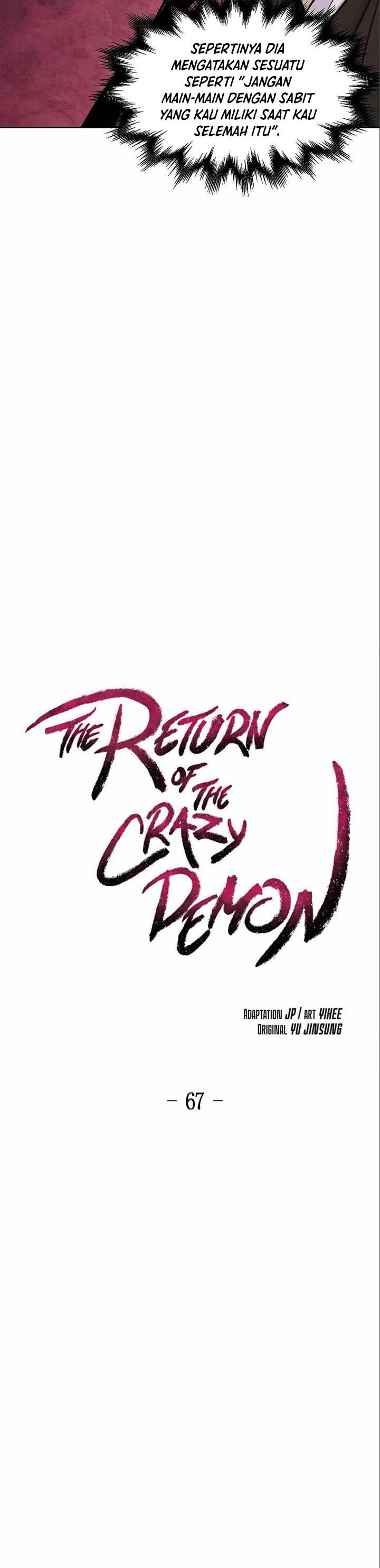 Return of the Mad Demon chapter 67