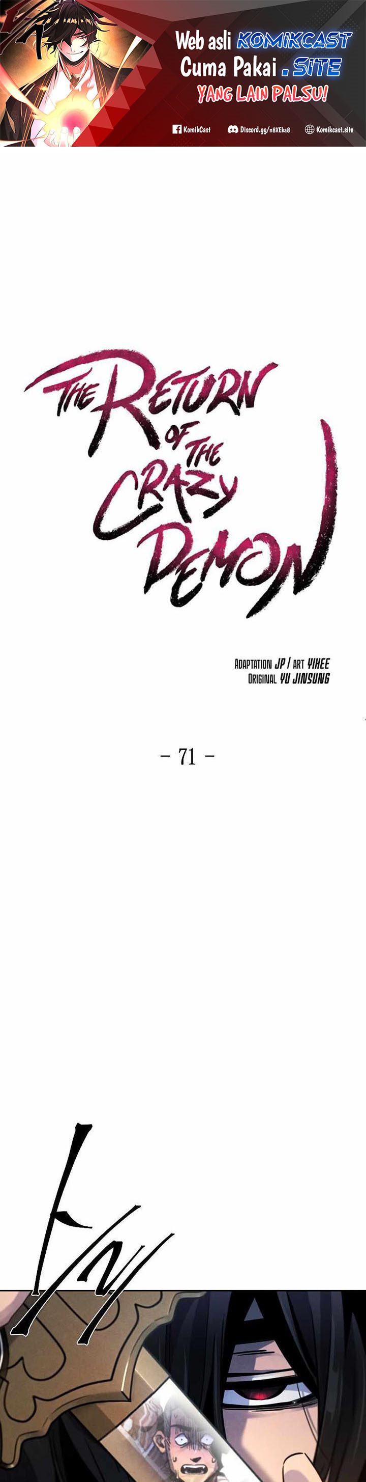 Return of the Mad Demon chapter 71