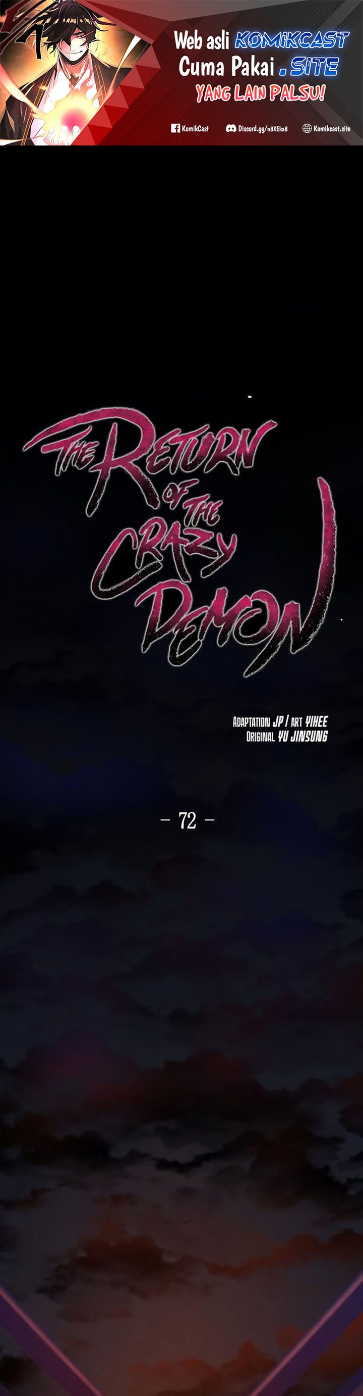 Return of the Mad Demon chapter 72