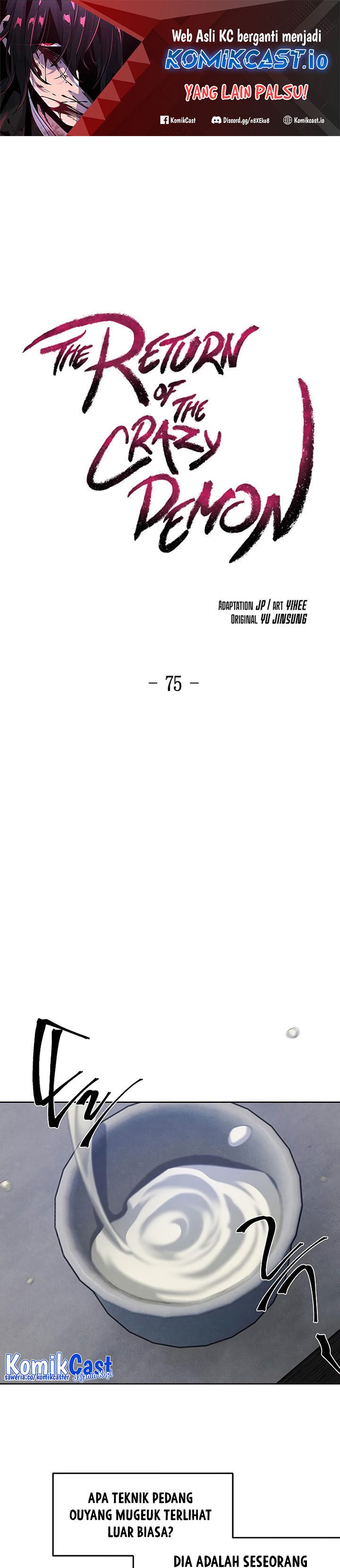 Return of the Mad Demon chapter 75