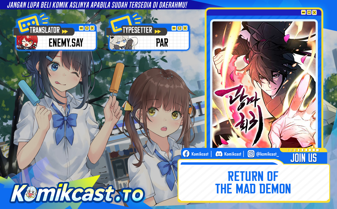 Return of the Mad Demon Chapter 179 Bahasa Indonesia