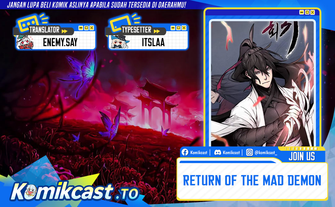 Return of the Mad Demon Chapter 180 Bahasa Indonesia