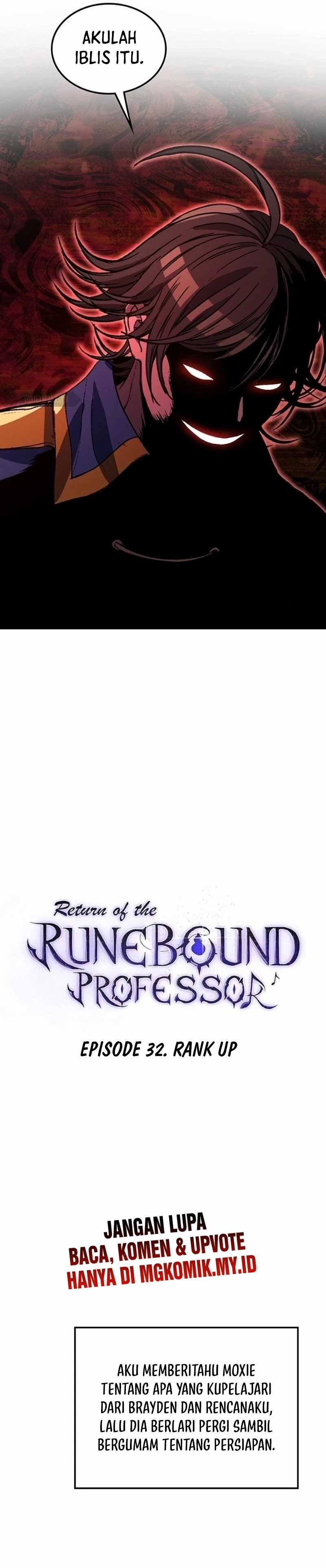Return of the Runebound Professor chapter 32