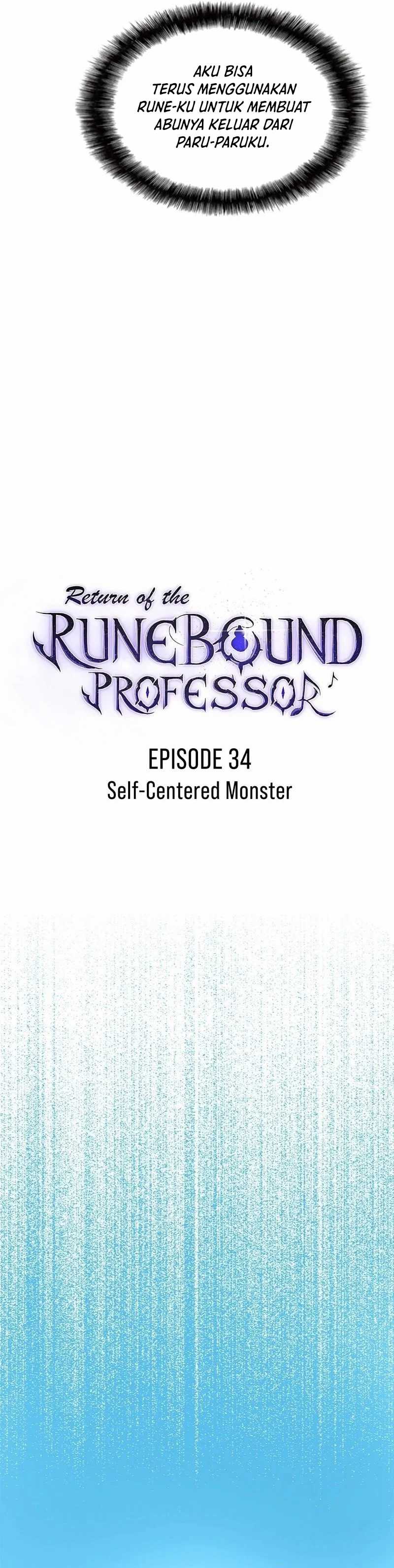 Return of the Runebound Professor chapter 34